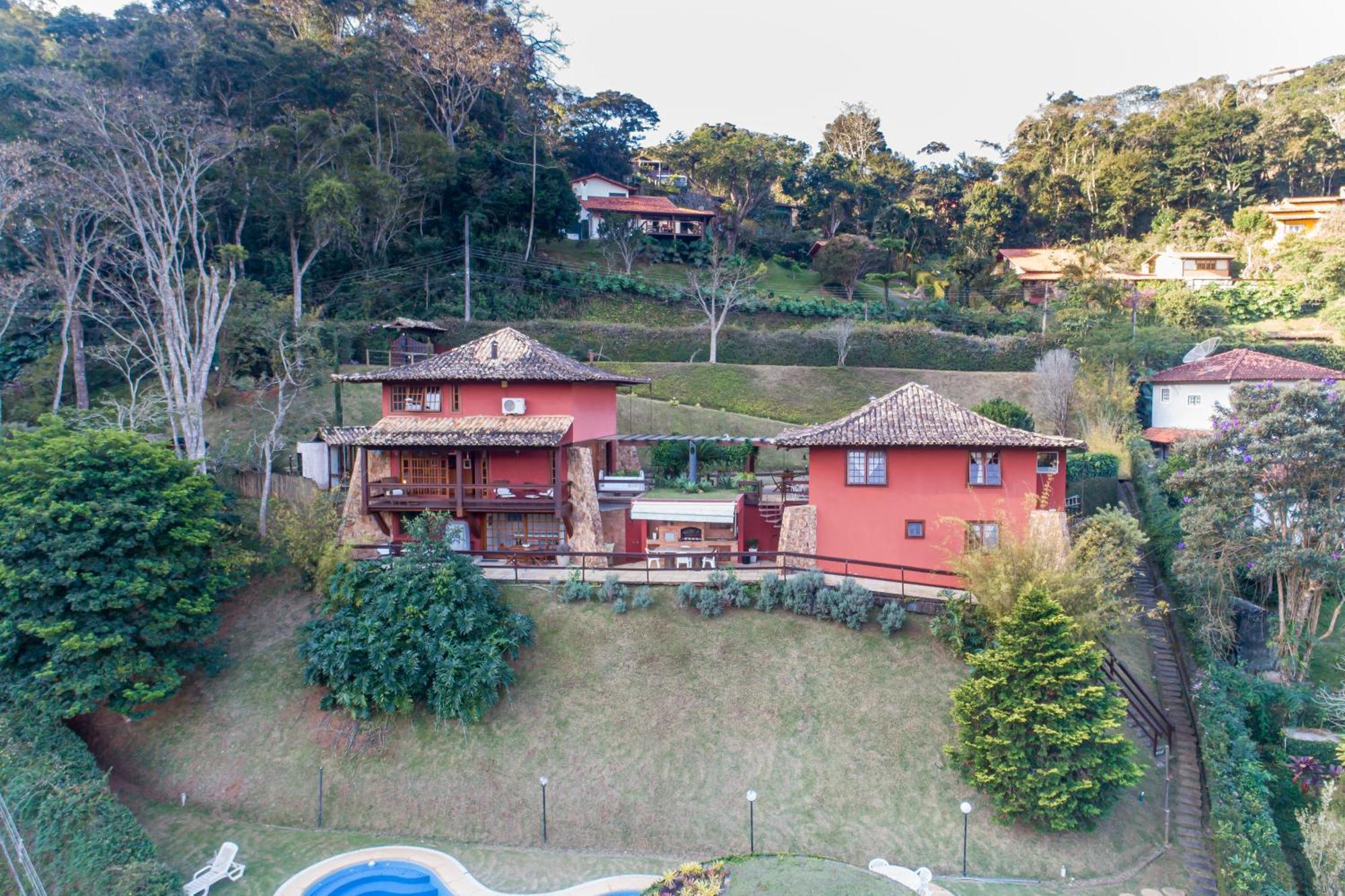Um Recanto Na Serra De Itaipava Petrópolis Eksteriør bilde